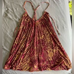 Free People boho beautiful summer top, sz L